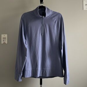 Lululemon Heavyweight Crepe Half Zip, Purple